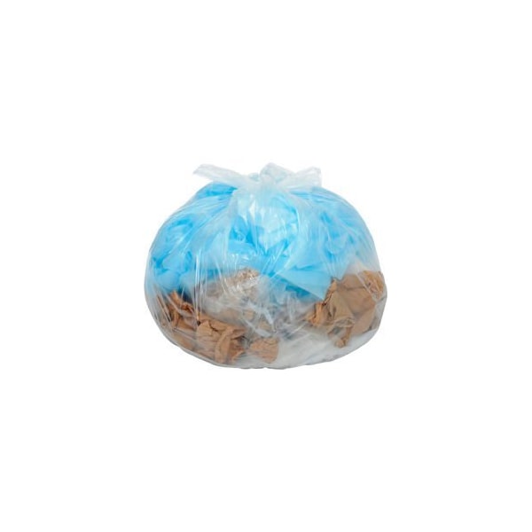 Napco Bag And Film GEC 153; Super Duty Clear Trash Bags - 40 to 45 Gal, 2.5 Mil, 100 Bags/Case RST404625C - main